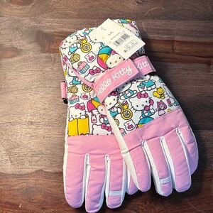 Hello Kitty Multicolor Kids Mittens